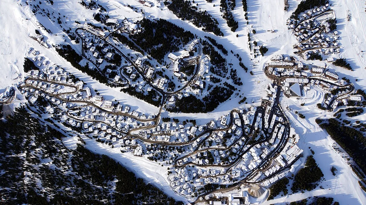 Courchevel, France; a destination view, not a verified view of the booked shop.